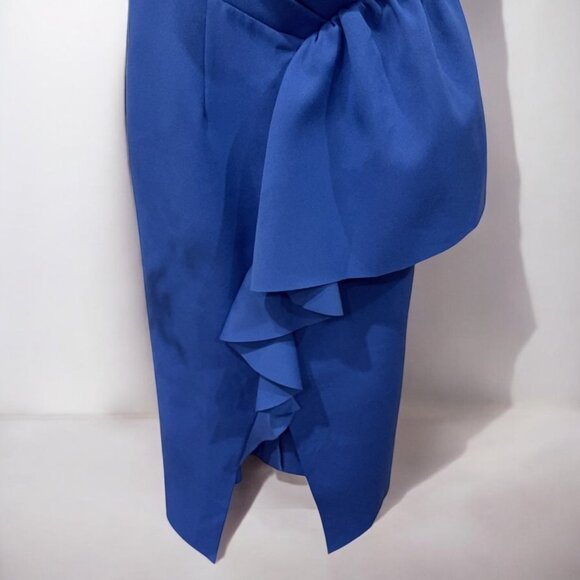 NWT Elliatt Reception Ruffle Strapless Cocktail Midi Dress - Picture 6 of 12